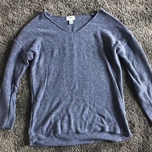 Old navy blue knit sweater